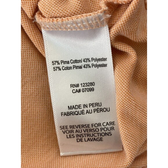 Travis Mathew Mens Brogrammer Heather Autum Sunset Golf Polo XXL - Picture 6 of 6